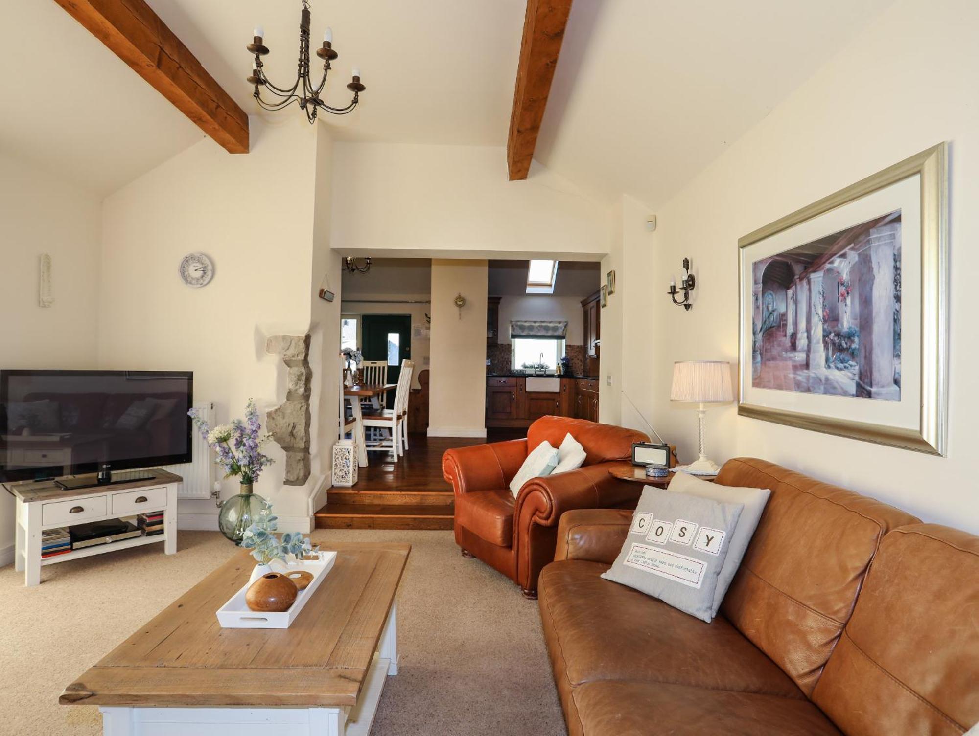 Cosy Barn Villa Dwyran Bagian luar foto